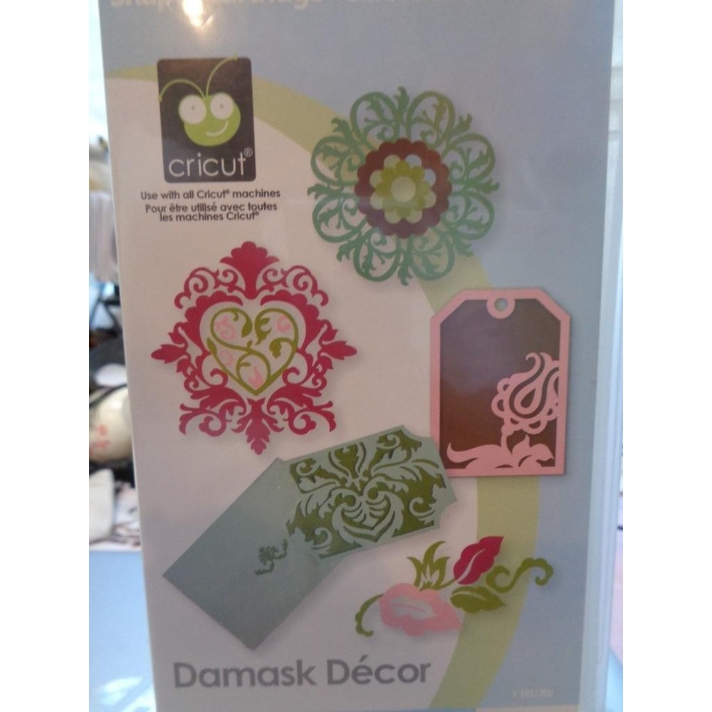 Cricut Die Cut Cartridge DAMASK DECOR Scrapbooking